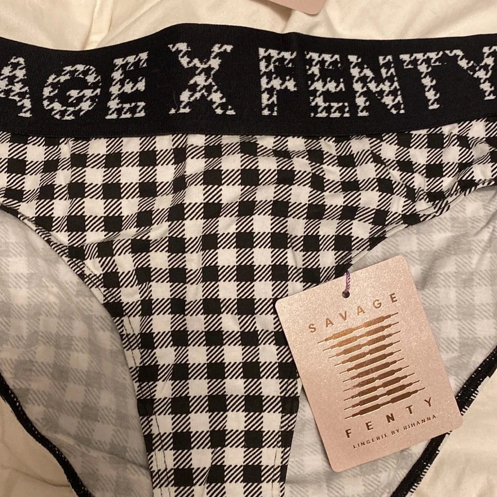 Savage x Fenty checkered set - Picture 2 of 4